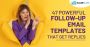 Effective Follow Up Email Templates for Successful Outreach