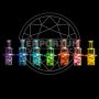 Best Glass Bangers:- Iridescent Spinner Carb Caps