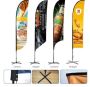 Best Advertising Flag Teardrop Double Sided 11ft