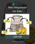 Baby Shoe Organizer by Playful Plunge Baby Shoe Organizer by Playful Plunge