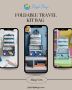 Foldable Kids Travel Kit Bag – Hanging & Travel Friendly