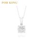 POH KONG 750/18K White Gold D’First Diamond Pendant