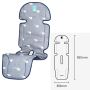 Baby stroller seat liners
