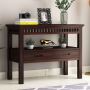 Cocobolo Console Table With Storage