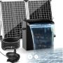 Add a Solar Waterfall Pump for a Relaxing Backyard Add a Solar Waterfall Pump for a Relaxing Backyard