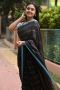 Unveil Your Grace with Exclusive Black Mulmul Cotton Saree