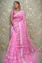 Elegant Pink Designer Soft Jamdani Bengali Saree