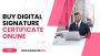 Buy Digital Signature Certificate Online | eDigitalSignature