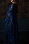 Nesham - Blue Tulle Upcycled Patchwork Dupatta – Priyanka Ra