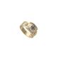 14 Karat Gold Cross Mens Ring