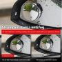 2x Adjustable Blind Spot Mirrors for Car – 360° HD Glass, St