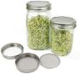 Seed Sprouting Lids Tools Strainer Screen Kits for Wide Mout