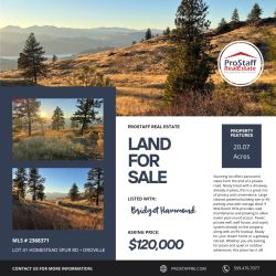 Stunning 20+ Acres With Panoramic Views