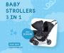 3 in 1 baby strollers