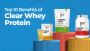Protyze Clear Whey – Refreshing Isolate With 24g Protein