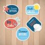 Custom Shape Stickers