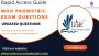 Dubai Prometric Exam Updated Questions | Rapid Access Guide 