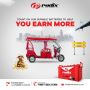 Radix Battery: Leading E-Rickshaw Battery Manufacturer in UP