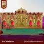 Indore’s Best Wedding Decor: Royal Furniture, Pink & White 