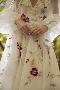 Elegant Floral Wedding Gown for a Dreamy Bridal Look