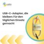 USB-C-Adapter, die bleiben: Langlebigkeit trifft Alltagstaug