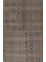 5x8 Taupe Persian Kilim Area Rug 109310 | RenCollection Rugs