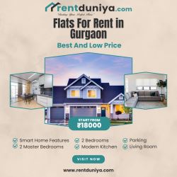 Find the Best Flats for Rent in Gurgaon with Modern Amenitie