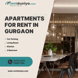 Fully Furnished Apartments for Rent in Gurgaon Now Available