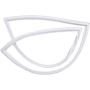 General Electric WR24X10186 Door Gasket PartsFe CA General Electric WR24X10186 Door Gasket PartsFe CA