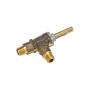 Southbend 1176008 Range Burner Gas Inlet/Outlet Valve 1/4"-1