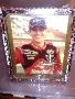 Adam Petty Photo Plaque Clock