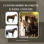 Buy Custom Horse Blankets & Wool Coolers