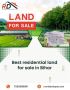 Buy Best Residential Land for Sale in Bihar | Rumi Developer