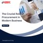 The Crucial Role of Procurement in Modern Business