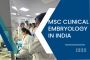 M.Sc clinical embryology in India