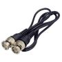 64" BNC Male to Male Mini Coax Patch Cable (10 Pack)