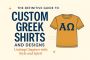 Premium Custom Greek Shirts for Sorority & Fraternity
