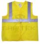 Yellow safety jacket