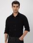 Buy Black Corduroy Plain Shirt Online at Muftijeans