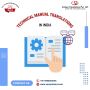 Get Accurate Technical Manual Translations in India