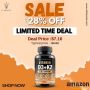 28% Off Vitamin D3 K2 Complex – Easy to Swallow