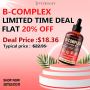 Limited Offer: Vegan B12 with B Complex