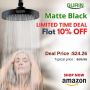 Matte Black Luxury Shower – GURIN Limited Offer