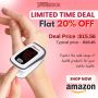 Fingertip Pulse Oximeter – SpO2 & Pulse Rate Monitor 20% Off