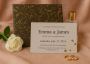 Vintage Style Rustic Wedding Invitations | Antique Invitatio