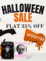 Spooky Halloween Offer| Flat 35% Off Wedding Invitations