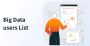 Looking for Big Data Users? Get Verified Mailing List Now