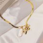 Radiate Elegance - Velvet Glow Women's Necklaces