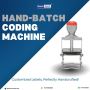 Hand Batch Coding Machine 4 MM Hand Batch Coding Machine 4 MM