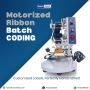 Motorized Ribbon Batch Coding Machine
